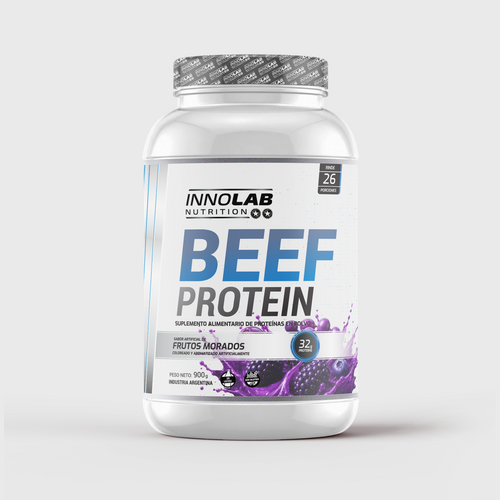 Beef Protein Frutos Morados 900g