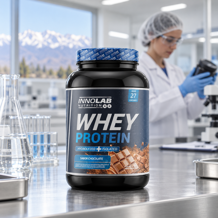 Whey Protein Aislada e Hidrolizada Chocolate 908 g