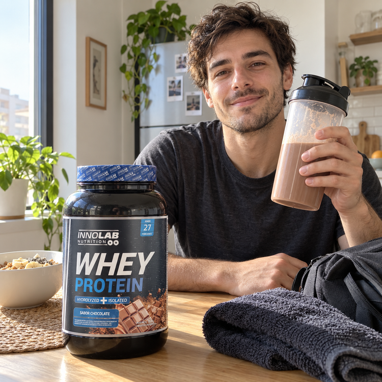 Whey Protein Aislada e Hidrolizada Chocolate 908 g