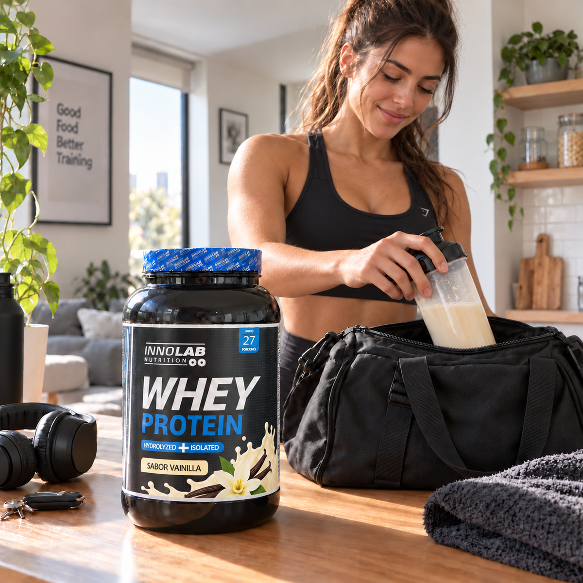 Whey Protein Vainilla (Hydrolyzed + Isolated) 908g (27 Servings)