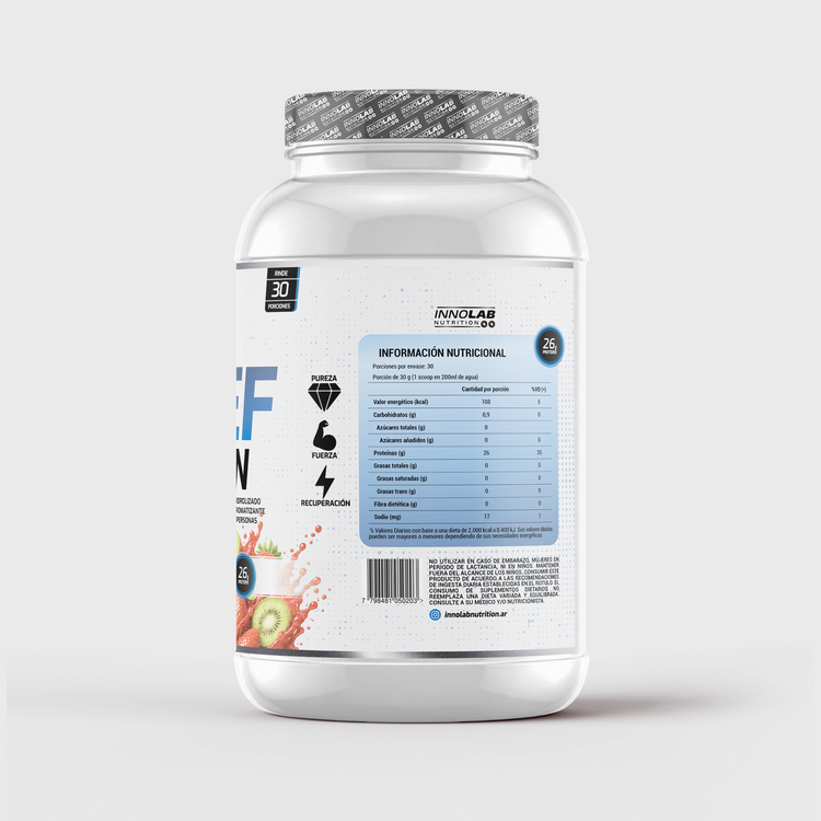 Beef Protein Frutilla y Kiwi 900g
