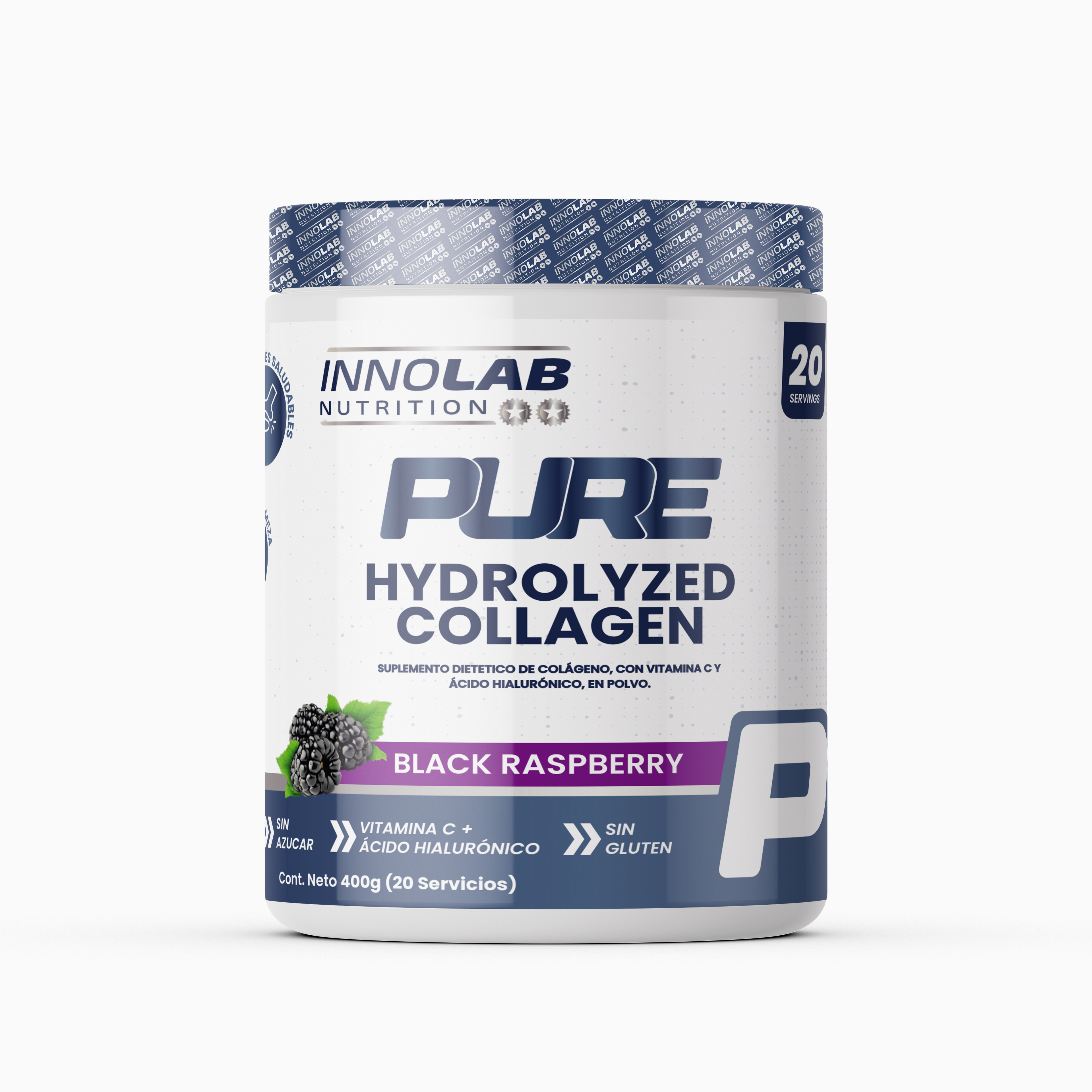 Colageno con Acido Hialuronico 400g