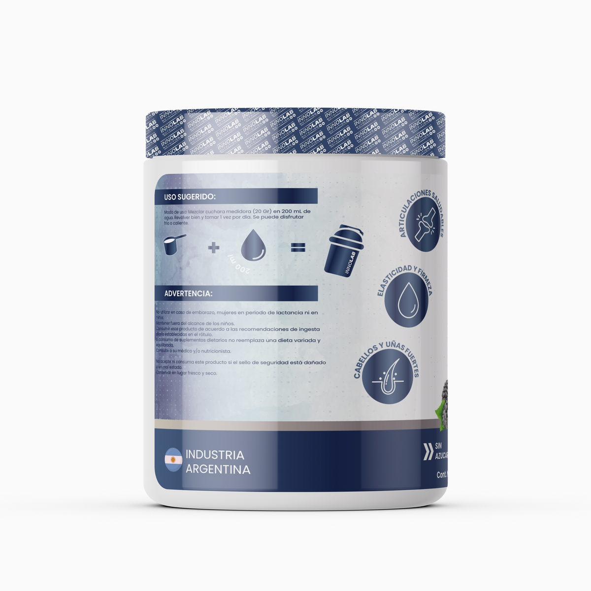 Colageno con Acido Hialuronico 400g