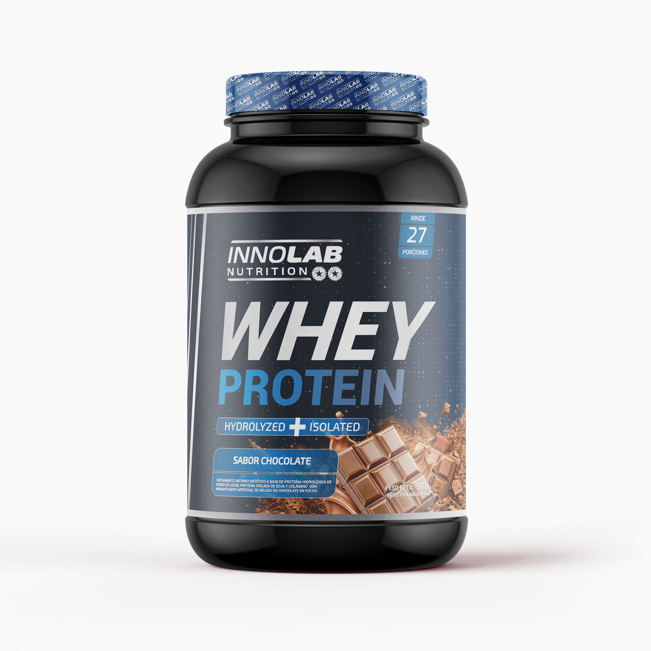 Whey Protein Chocolate (Hydrolyzed + Isolated) 908g (27 Servings)