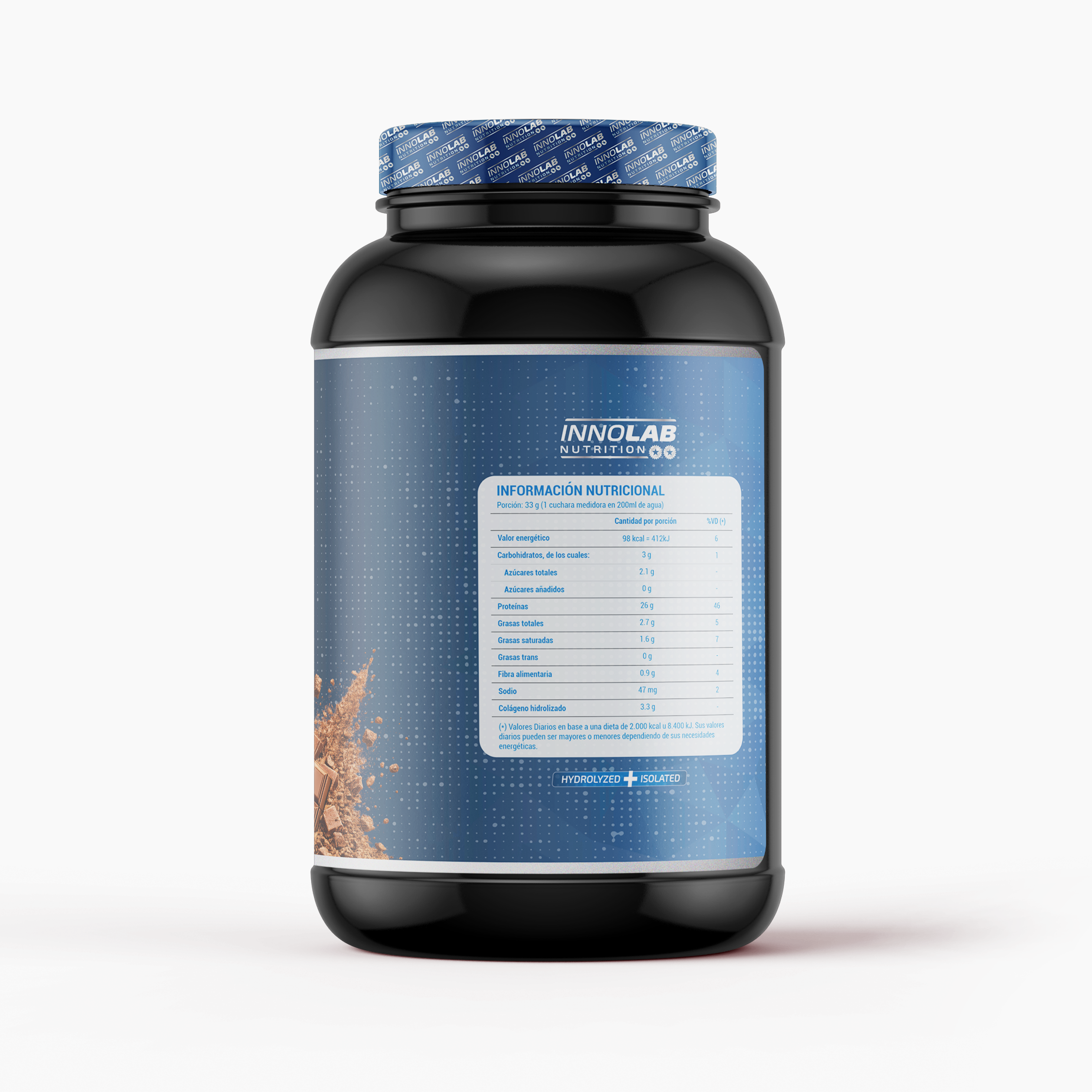 Whey Protein Chocolate (Hydrolyzed + Isolated) 908g (27 Servings)