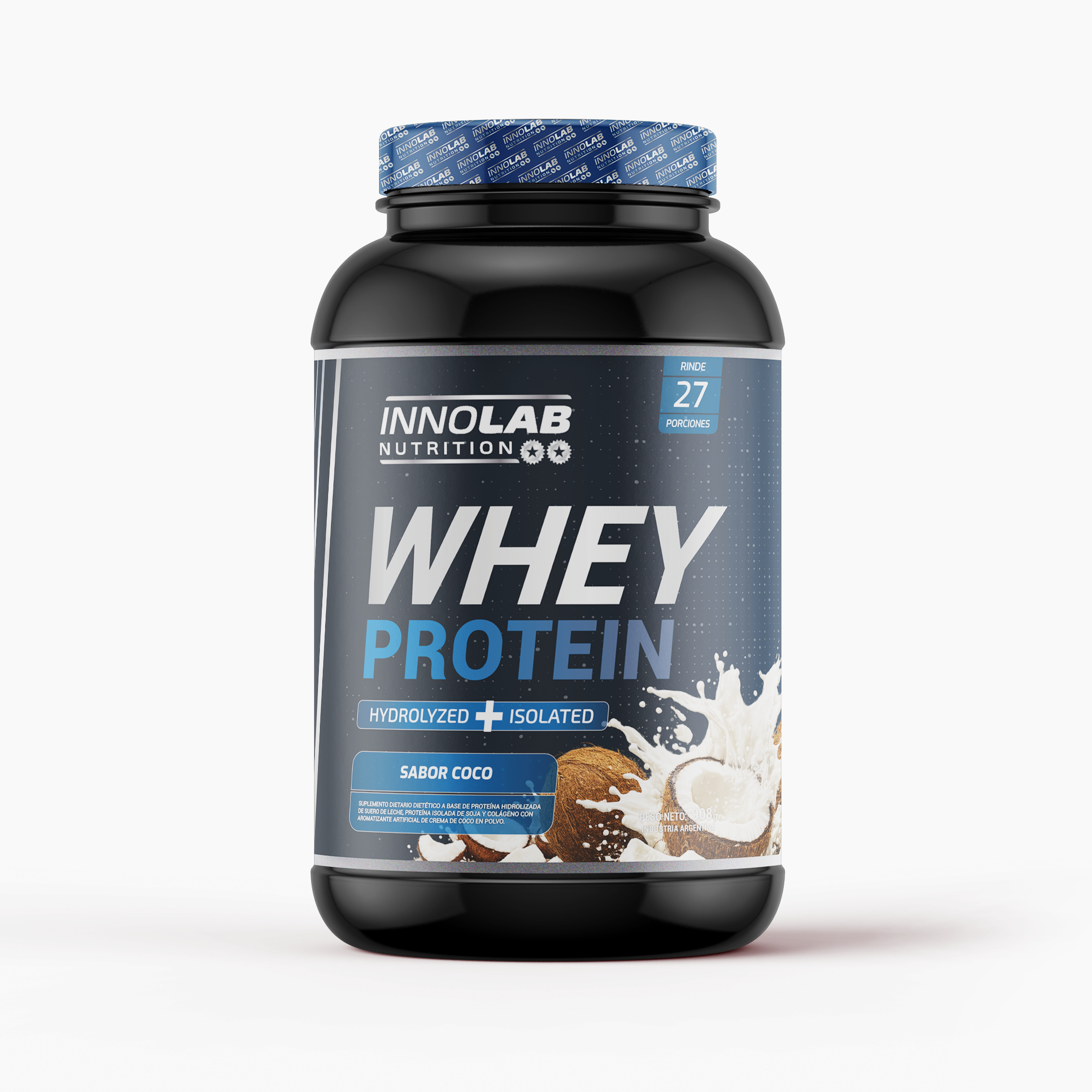 Whey Protein Coco (Hydrolyzed + Isolated) 908g (27 Servings)