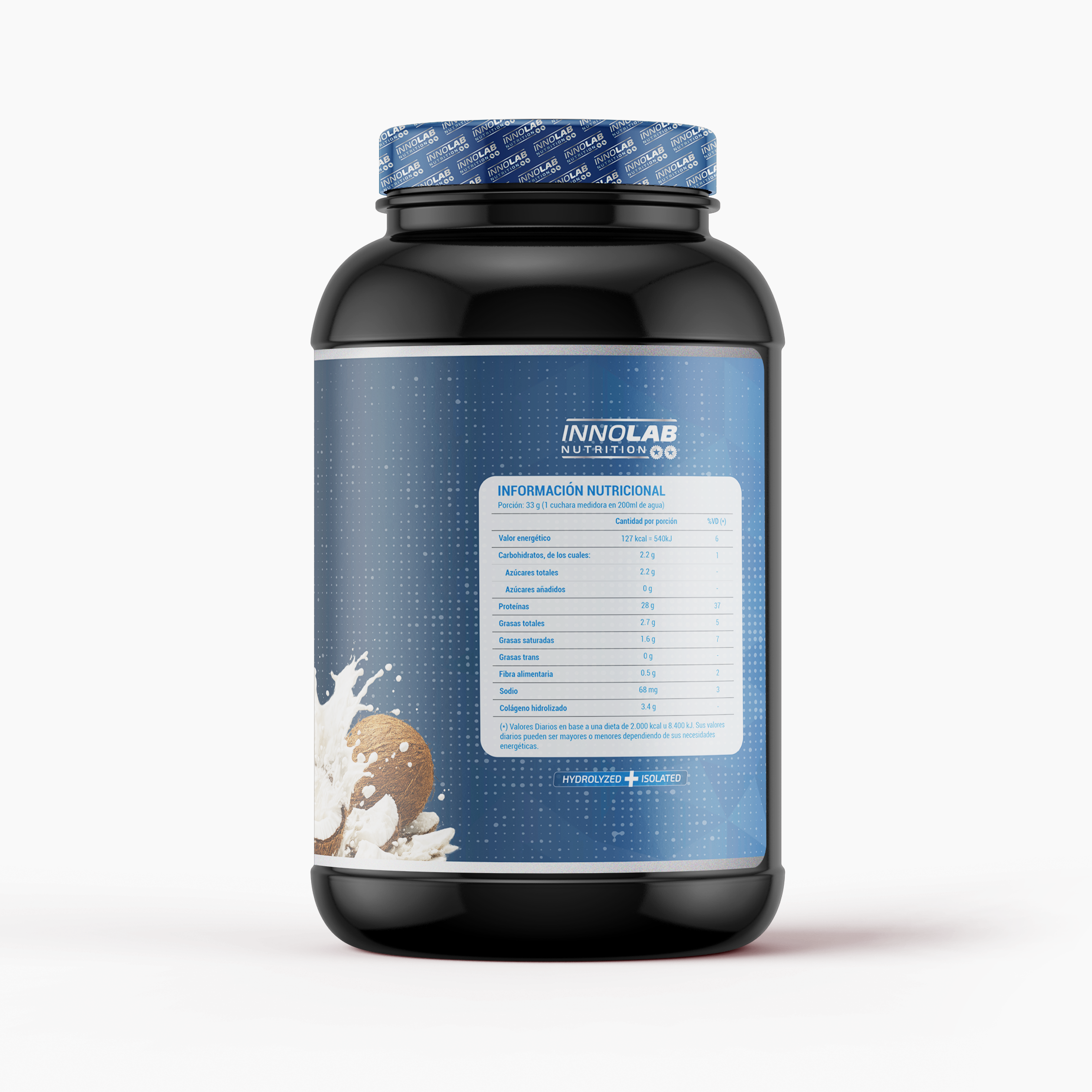 Whey Protein Coco (Hydrolyzed + Isolated) 908g (27 Servings)