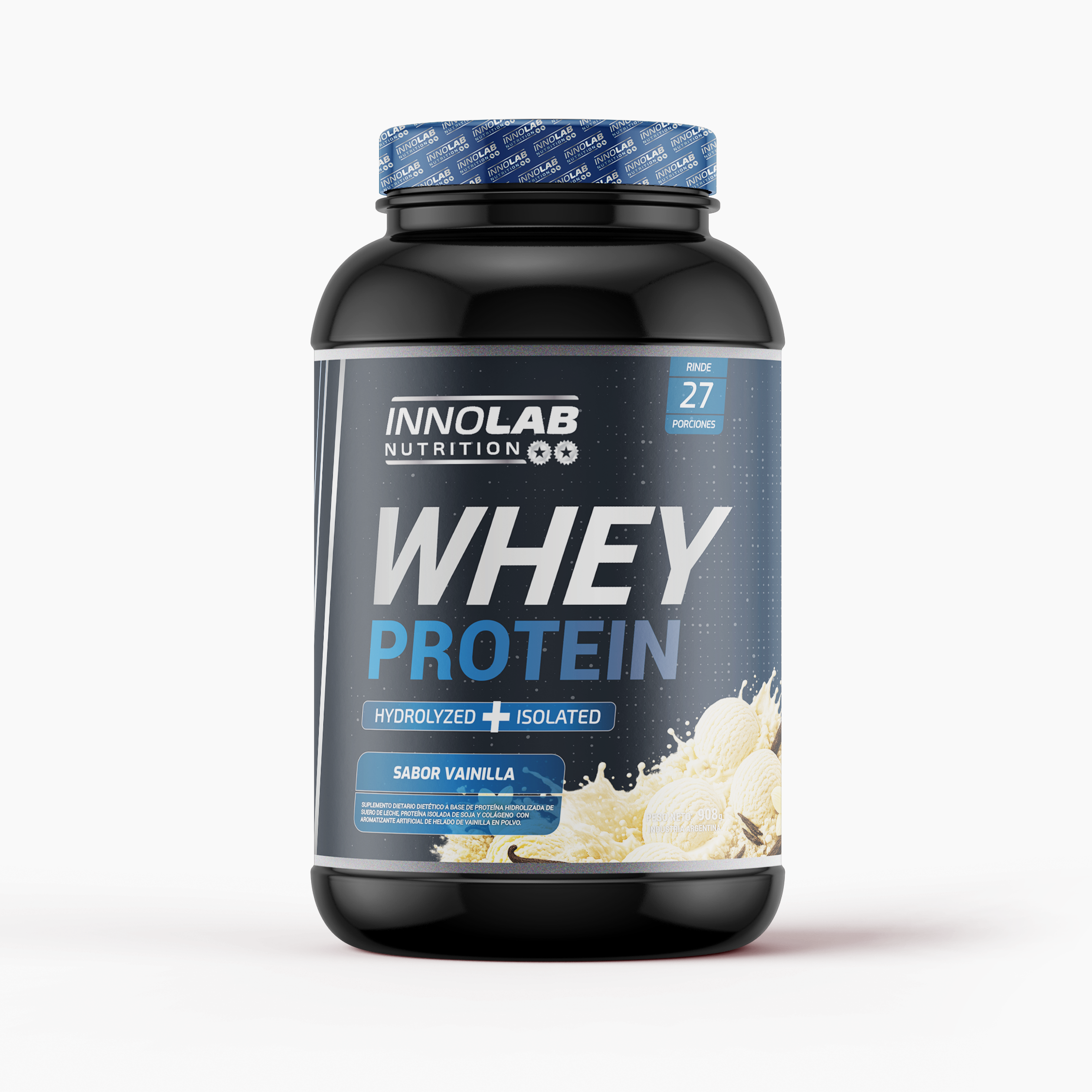 Whey Protein Vainilla (Hydrolyzed + Isolated) 908g (27 Servings)