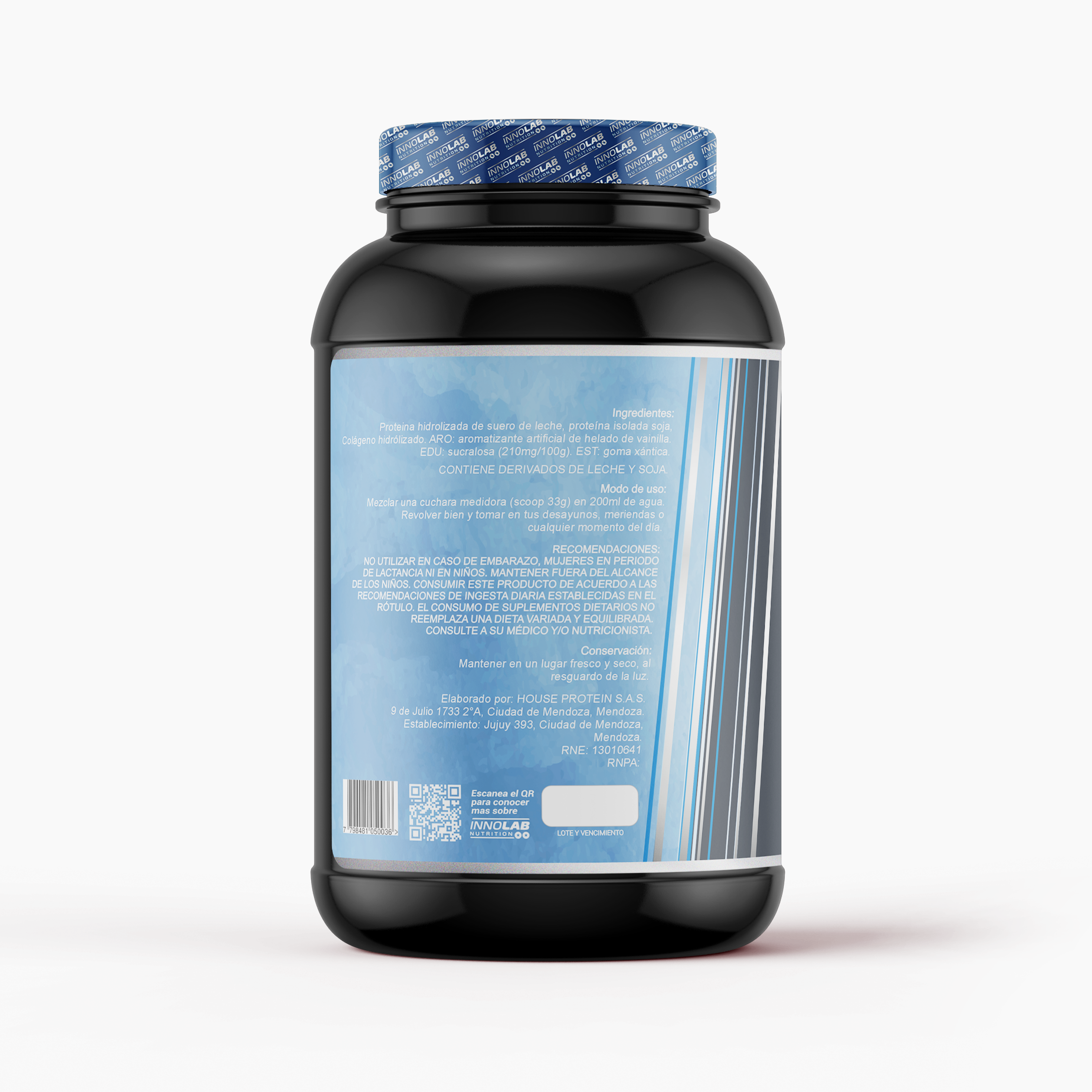 Whey Protein Vainilla (Hydrolyzed + Isolated) 908g (27 Servings)