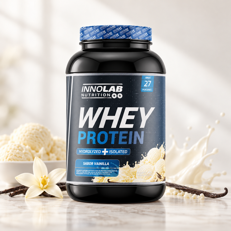 Whey Protein Vainilla (Hydrolyzed + Isolated) 908g (27 Servings)